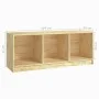 Mueble de TV madera maciza de pino 104x33x41 cm de vidaXL, Muebles TV - Ref: Foro24-809960, Precio: 58,49 €, Descuento: %
