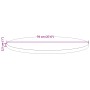 Tablero de mesa redondo madera maciza de pino marrón Ø70x2,5 cm de , Tableros para mesas - Ref: Foro24-847128, Precio: 51,76 ...