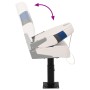 Set de asientos plegables para barco 2 uds con respaldo alto de , Embarcaciones - Ref: Foro24-3284310, Precio: 117,68 €, Desc...