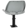 Asientos plegables de barco sin cojín gris 2 uds 48x51x41 cm de , Piezas para veleros - Ref: Foro24-3284274, Precio: 101,89 €...
