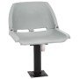 Asientos plegables de barco sin cojín gris 4 uds 48x51x41 cm de , Piezas para veleros - Ref: Foro24-3284276, Precio: 174,36 €...