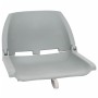 Asientos plegables de barco sin cojín gris 4 uds 48x51x41 cm de , Piezas para veleros - Ref: Foro24-3284276, Precio: 174,36 €...
