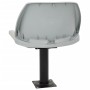 Asientos plegables de barco sin cojín gris 4 uds 48x51x41 cm de , Piezas para veleros - Ref: Foro24-3284276, Precio: 174,36 €...
