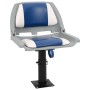 Asientos plegables de barco 4 uds azul y blanco 48x51x41 cm de , Piezas para veleros - Ref: Foro24-3284283, Precio: 220,14 €,...