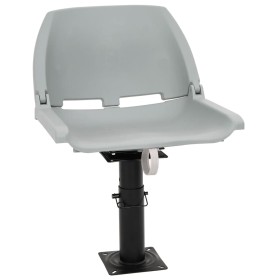 Asiento de barco con pedestal altura ajustable 360° giratorio de , Embarcaciones - Ref: Foro24-3294947, Precio: 115,72 €, Des...
