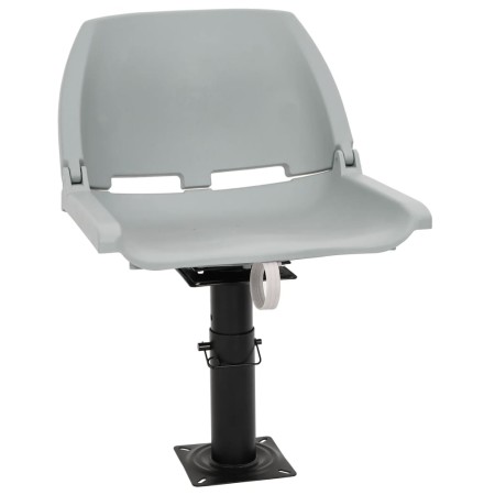 Asiento de barco con pedestal altura ajustable 360° giratorio de , Embarcaciones - Ref: Foro24-3294947, Precio: 115,72 €, Des...