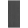 Aparador madera maciza de pino gris 70x33x76 cm de vidaXL, Aparadores - Ref: Foro24-809950, Precio: 42,39 €, Descuento: %