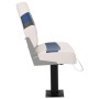 Asientos de barco 2 uds con pedestal giratorio 360° de , Embarcaciones - Ref: Foro24-3294979, Precio: 228,44 €, Descuento: %