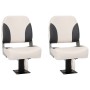 Asientos de barco 2 uds con pedestal giratorio 360° de , Embarcaciones - Ref: Foro24-3294966, Precio: 198,88 €, Descuento: %