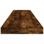 Estantes pared 4 uds madera ingeniería roble humo 100x10x1,5 cm de , Estanterías - Ref: Foro24-838285, Precio: 27,29 €, Descu...