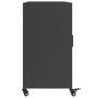 Aparador de acero negro 100,5x39x72 cm de , Aparadores - Ref: Foro24-846680, Precio: 151,76 €, Descuento: %