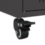 Aparador de acero negro 100,5x39x72 cm de , Aparadores - Ref: Foro24-846680, Precio: 151,76 €, Descuento: %