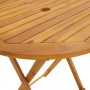 Juego de bistro de 3 piezas polipropileno y madera maciza beige en Conjuntos de jardín | Comprar online en Foru.es