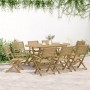 Juego de comedor de jardín 9 piezas madera maciza de acacia de , Conjuntos de jardín - Ref: Foro24-3295004, Precio: 473,10 €,...