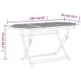 Juego de comedor de jardín 9 piezas madera maciza de acacia de , Conjuntos de jardín - Ref: Foro24-3295004, Precio: 473,10 €,...