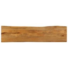 Tablero de mesa borde natural madera maciza mango 180x40x2,5 cm de , Tableros para mesas - Ref: Foro24-370761, Precio: 272,18...