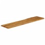 Tablero de mesa borde natural madera maciza mango 180x40x2,5 cm de , Tableros para mesas - Ref: Foro24-370761, Precio: 272,18...