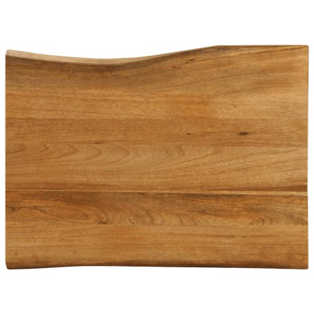 Tablero de mesa borde natural madera maciza mango 70x60x2,5 cm de , Tableros para mesas - Ref: Foro24-370763, Precio: 72,35 €...