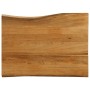 Tablero de mesa borde natural madera maciza mango 70x60x2,5 cm de , Tableros para mesas - Ref: Foro24-370763, Precio: 72,35 €...