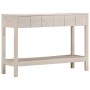 Mesa consola madera maciza de mango blanco 110x35x75 cm | Foro24.es | Tu tienda online para hogar, jardín y más Foro24.es