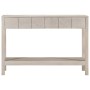 Mesa consola madera maciza de mango blanco 110x35x75 cm | Foro24.es | Tu tienda online para hogar, jardín y más Foro24.es