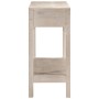 Mesa consola madera maciza de mango blanco 110x35x75 cm | Foro24.es | Tu tienda online para hogar, jardín y más Foro24.es