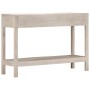 Mesa consola madera maciza de mango blanco 110x35x75 cm | Foro24.es | Tu tienda online para hogar, jardín y más Foro24.es