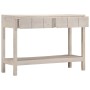 Mesa consola madera maciza de mango blanco 110x35x75 cm | Foro24.es | Tu tienda online para hogar, jardín y más Foro24.es