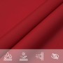 Toldo de vela rectangular tela Oxford rojo 2x3,5 m de , Sombrillas - Ref: Foro24-135641, Precio: 29,91 €, Descuento: %