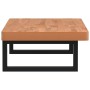 Estante de lavabo de pared de acero y madera maciza de haya de , Tocadores de baño - Ref: Foro24-3302373, Precio: 108,51 €, D...