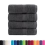 Toallas SOLUND 4 unidades gris antracita 30x30 cm 600 gsm de , Toallas - Ref: Foro24-137149, Precio: 15,13 €, Descuento: %