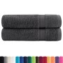 Toallas de mano SOLUND 2 unidades antracita 50x100 cm 600 gsm de , Toallas - Ref: Foro24-137156, Precio: 20,17 €, Descuento: %