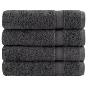 Toallas de ducha SOLUND 4 unidades antracita 70x140 cm 600 gsm de , Toallas - Ref: Foro24-137161, Precio: 50,13 €, Descuento: %