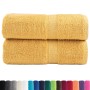 Toallas de invitados SOLUND 2 uds dorado 30x50 cm 600 gsm de , Toallas - Ref: Foro24-137278, Precio: 12,08 €, Descuento: %