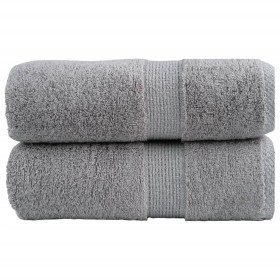 Toallas SOLUND 2 unidades gris 30x30 cm 600 gsm de , Toallas - Ref: Foro24-137299, Precio: 10,60 €, Descuento: %