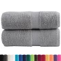 Toallas SOLUND 2 unidades gris 30x30 cm 600 gsm de , Toallas - Ref: Foro24-137299, Precio: 10,60 €, Descuento: %