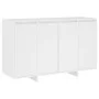 Aparador de madera contrachapada blanco 120x41x75 cm de vidaXL, Aparadores - Ref: Foro24-809602, Precio: 137,04 €, Descuento: %