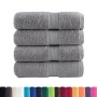 Toallas de invitados SOLUND 4 uds gris 30x50 cm 600 gsm de , Toallas - Ref: Foro24-137303, Precio: 15,55 €, Descuento: %