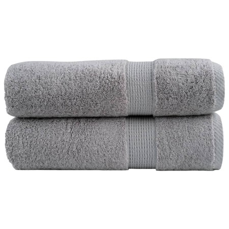 Toallas de ducha SOLUND 2 unidades gris 70x140 cm 600 gsm de , Toallas - Ref: Foro24-137308, Precio: 28,86 €, Descuento: %