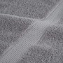 Toallas de ducha SOLUND 2 unidades gris 70x140 cm 600 gsm de , Toallas - Ref: Foro24-137308, Precio: 28,86 €, Descuento: %