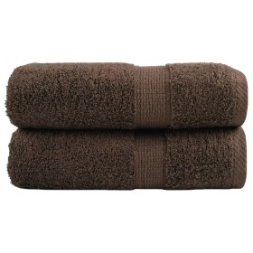 Comprar Toallas SOLUND 2 unidades marrón 30x30 cm