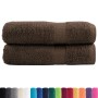 Toallas de mano SOLUND 2 unidades marrón 50x100 cm 600 gsm de , Toallas - Ref: Foro24-137233, Precio: 20,50 €, Descuento: %