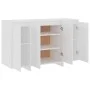 Aparador de madera contrachapada blanco 120x41x75 cm de vidaXL, Aparadores - Ref: Foro24-809602, Precio: 137,04 €, Descuento: %