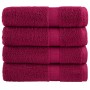 Toallas de mano SOLUND 4 unidades burdeos 50x100 cm 600 gsm de , Toallas - Ref: Foro24-137210, Precio: 28,04 €, Descuento: %