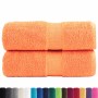 Toallas de invitados SOLUND 2 uds naranja 30x50 cm 600 gsm de , Toallas - Ref: Foro24-137374, Precio: 12,08 €, Descuento: %