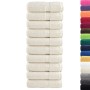 Toallas de invitados SOLUND 10 uds crema 30x50 cm 600 gsm de , Toallas - Ref: Foro24-137472, Precio: 30,41 €, Descuento: %
