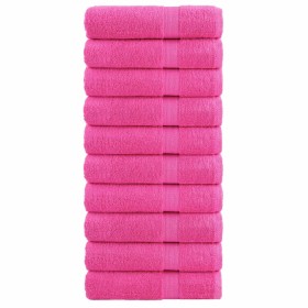 Toallas de mano SOLUND 10 unidades rosa 50x100 cm 600 gsm de , Toallas - Ref: Foro24-137523, Precio: 76,40 €, Descuento: %