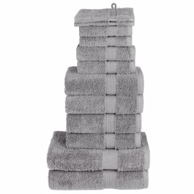 Juego de toallas premium SOLUND 12 unidades gris 600 gsm de , Toallas - Ref: Foro24-137577, Precio: 67,52 €, Descuento: %