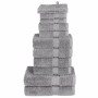 Juego de toallas premium SOLUND 12 unidades gris 600 gsm de , Toallas - Ref: Foro24-137577, Precio: 67,52 €, Descuento: %