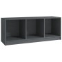 Mueble de TV madera maciza de pino gris 104x33x41 cm de vidaXL, Muebles TV - Ref: Foro24-809962, Precio: 52,59 €, Descuento: %